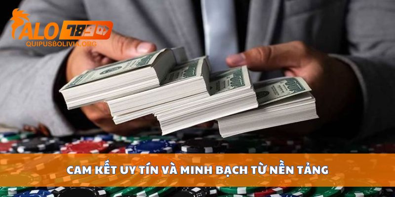 Cam kết uy tín và minh bạch từ nền tảng